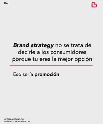 branding no es promocion